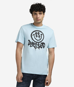 Blessed Smiley Face Tee 