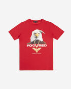 STREETZ IS WATCHIN Kids' Focused Eagle Tee SIWBOYS4324-RED Red 1