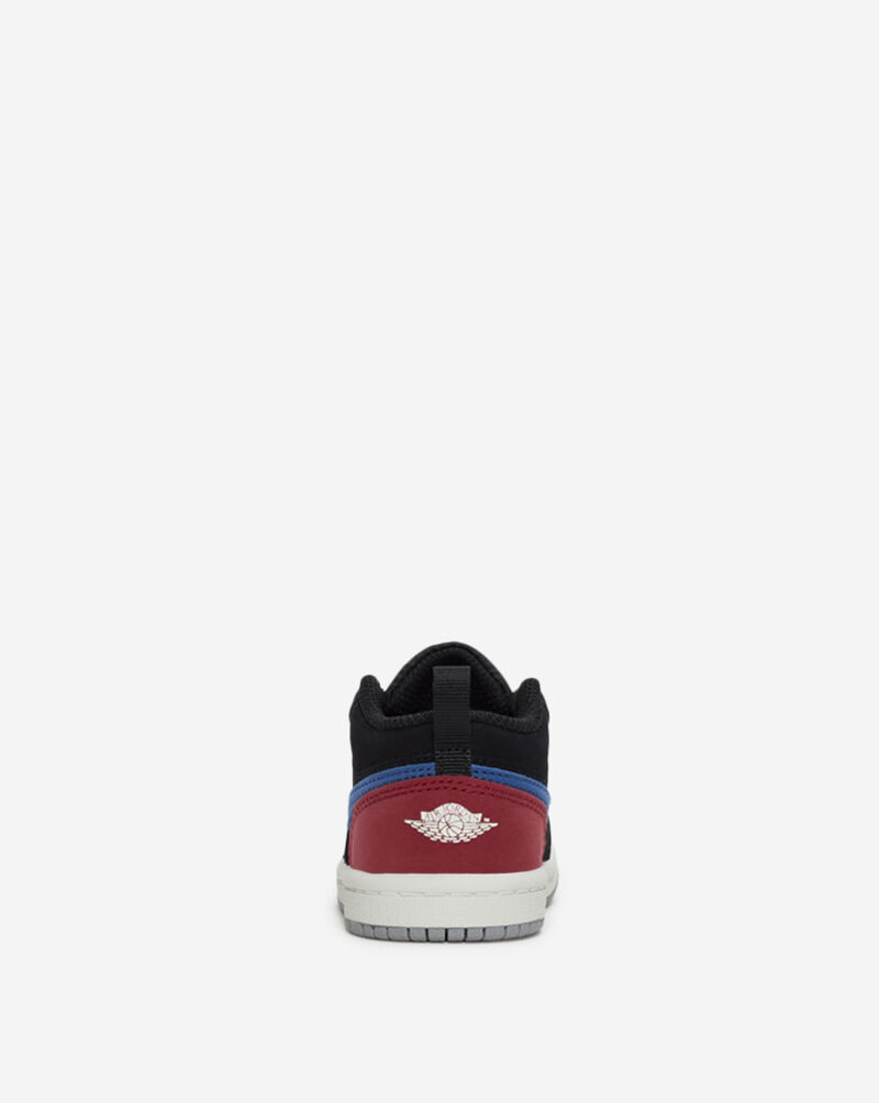 Jordan Toddler Air Jordan 1 Low 644476-049 Black 5