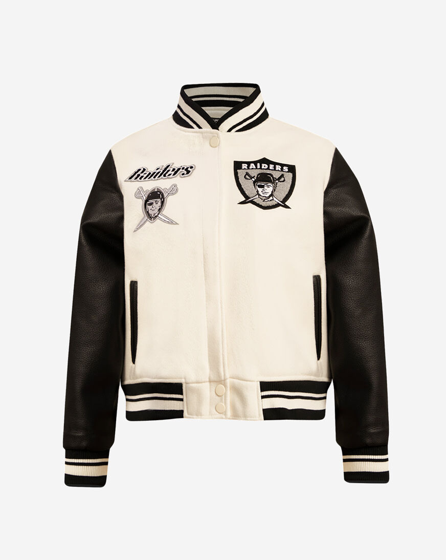 Shop PRO STANDARD Oakland Raiders Retro Classic Rib Wool Varsity
