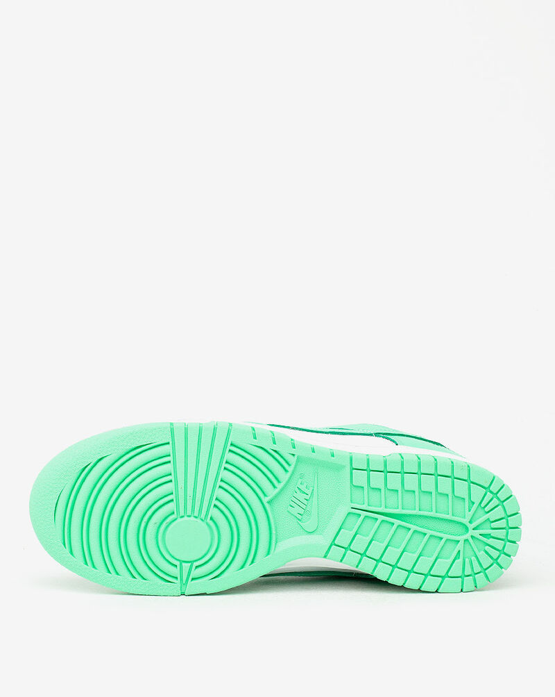 snipes dunk low team green