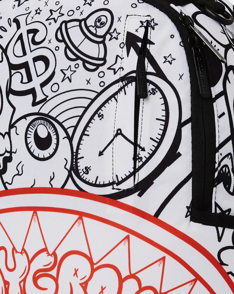 Sprayground Accidental Doodle Backpack B6335 Multi 2