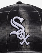 New Era 9Fifty Chicago White Sox A-Frame Plaid Snapback Hat 60833846 Black 2