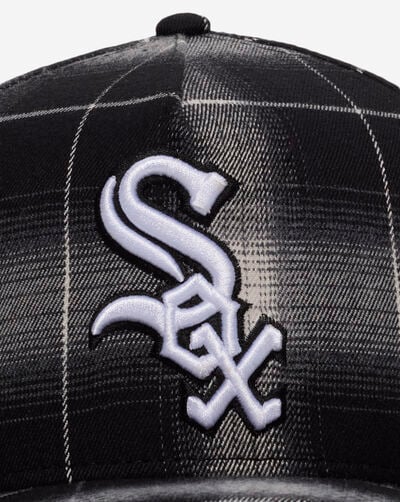 9Fifty Chicago White Sox A-Frame Plaid Snapback Hat 9Fifty Chicago White Sox A-Frame Plaid Snapback Hat