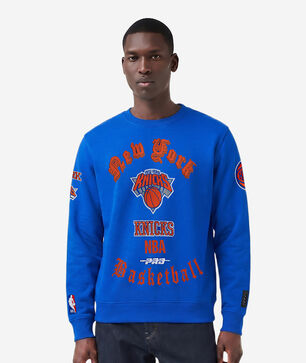 New York Knicks Old English Crewneck