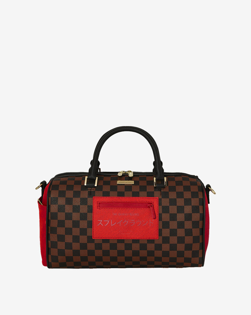 Sprayground Red Redemption Mini Duffle Bag D8898 Multi 1