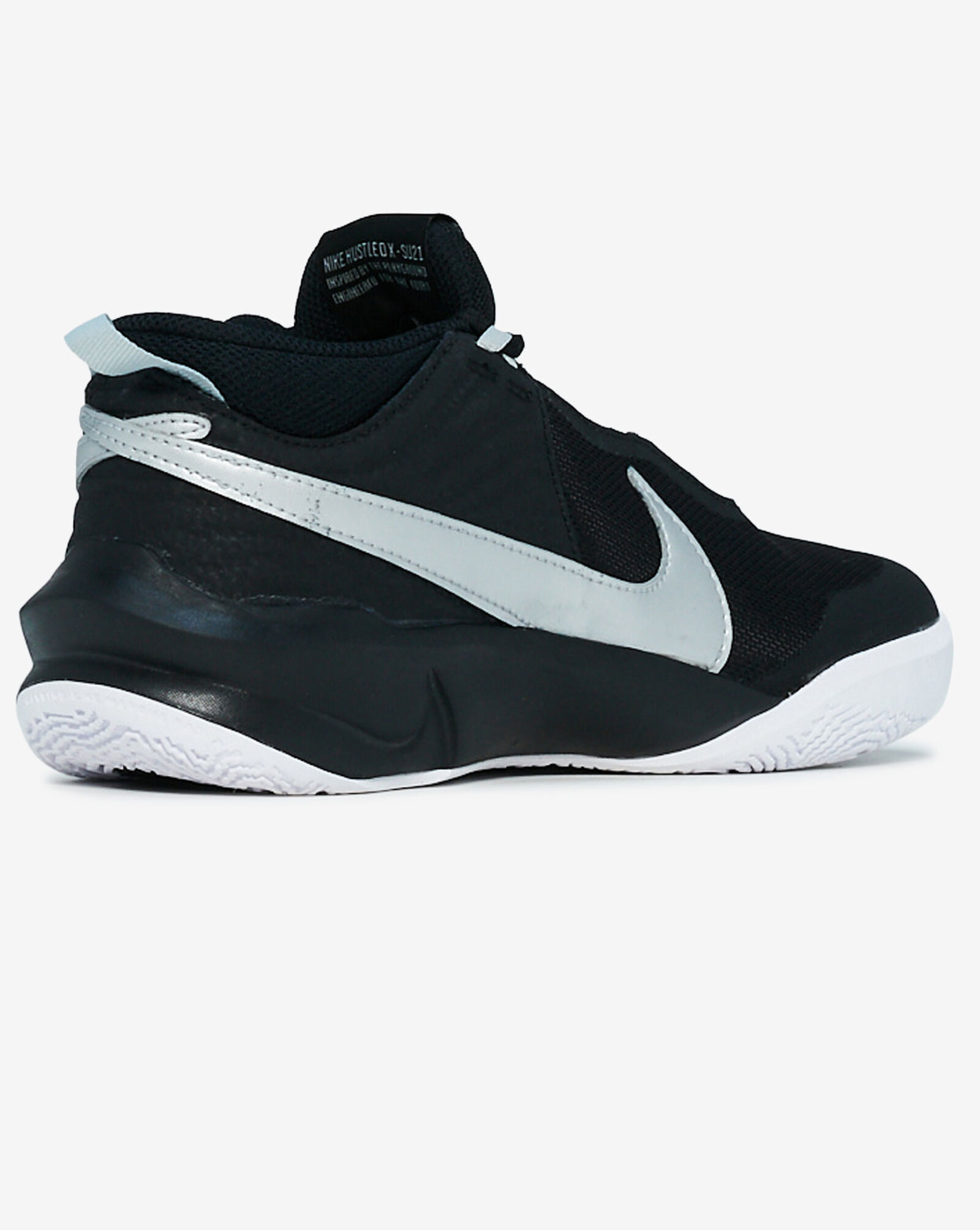 nike team hustle white