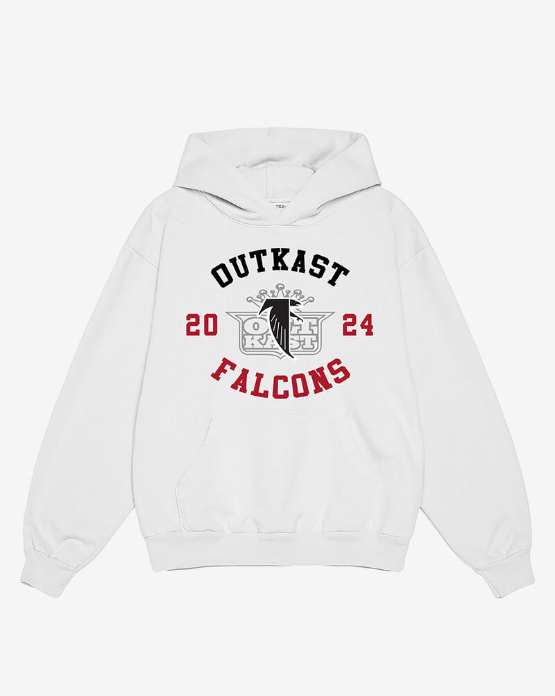 Ceremony Of Roses Outkast x Atlanta Falcons White Hoodie OUTHD0004 White 1
