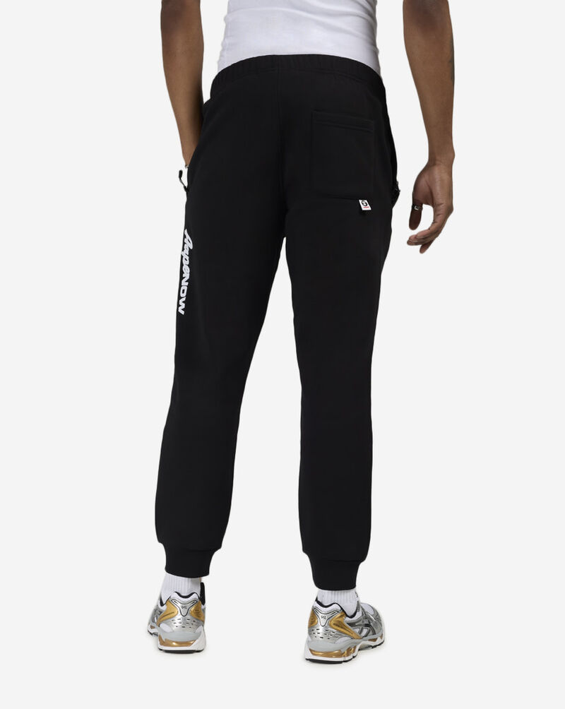 AAPE Now Fleece Sweatpants  AAPPTMC636XXP-BKX Black 2