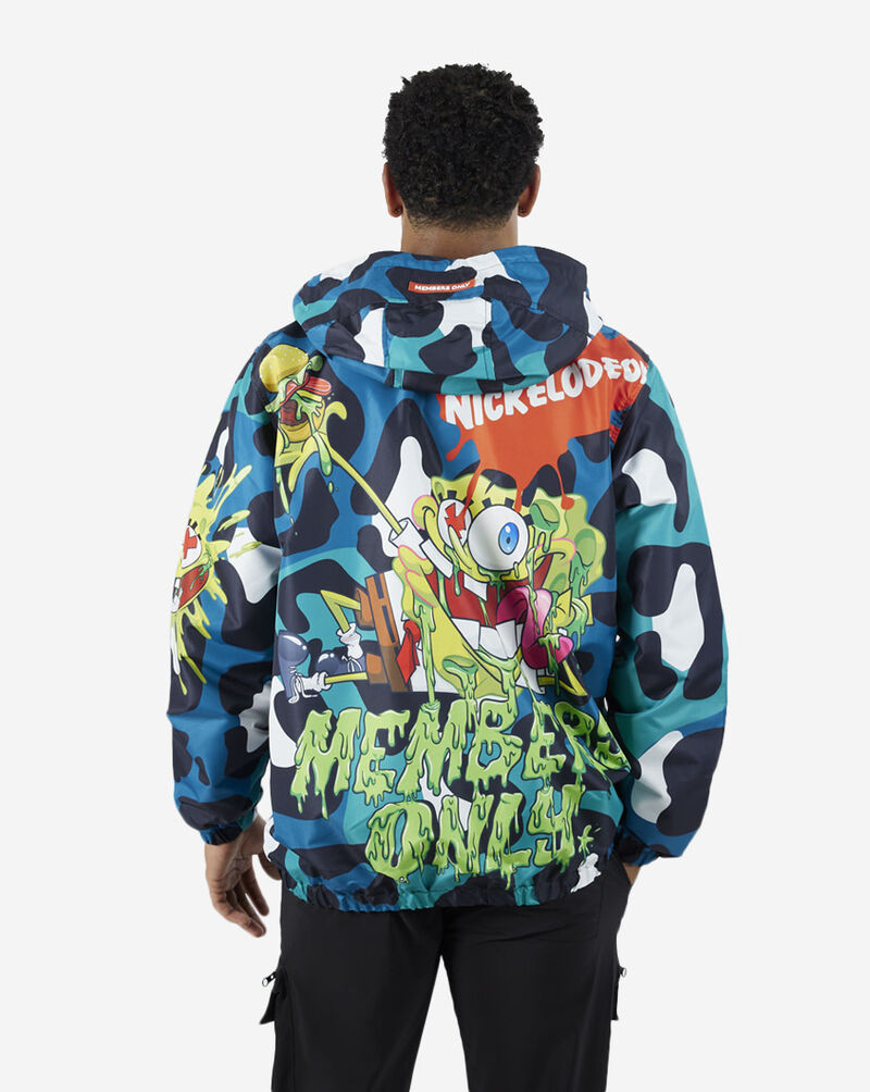 MEMBERS ONLY SpongeBob Full Zip Jacket MN090511-BLU Blue 3