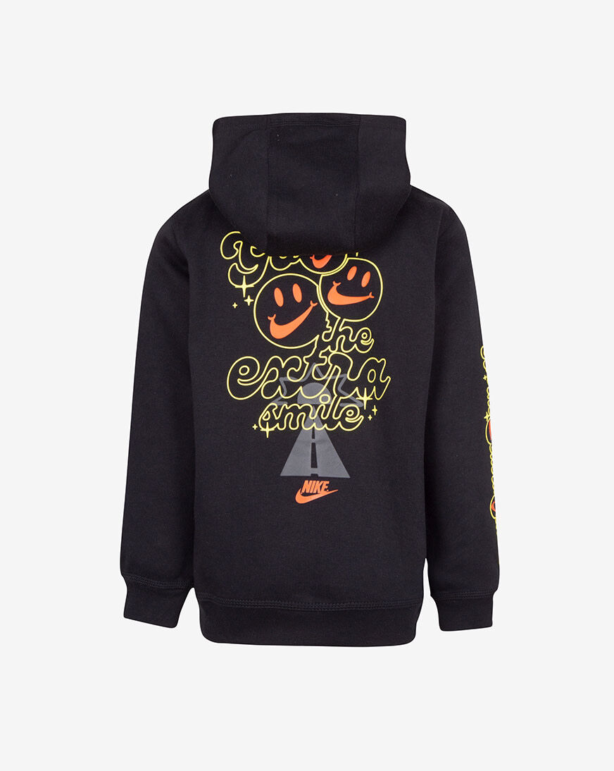 Shop Nike Boys' NSW Club Pullover Smile Hoodie 86J491-023