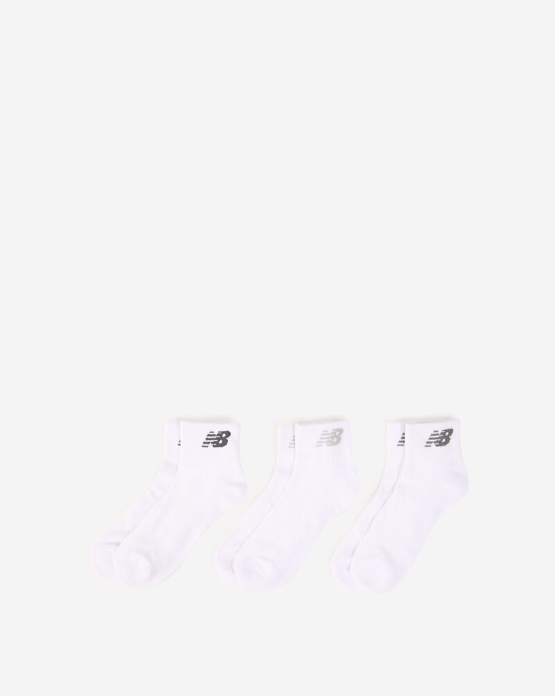 New Balance Quarter 3-Pack Socks NBU241QT01 White 1