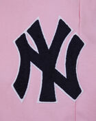 PRO STANDARD New York Yankees Classic Chenille Double Knit Jogger  LNY431153-PNK Pink 2
