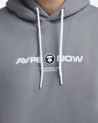 AAPE Dip Dye Fleece Hoodie AAPSWMB325XXNGYL Grey 3