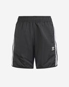 adidas Grade School 3-Stripes Nylon Shorts IT7911 Black 1