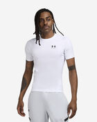 Under Armour HeatGear Compression Short Sleeve Top 1361518-100 White 1