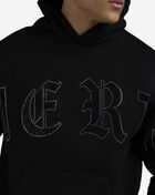 Hasta Muerte Muerte OE Embossed Hoodie HMOEEMBOSSHOOD-BLK Black 3