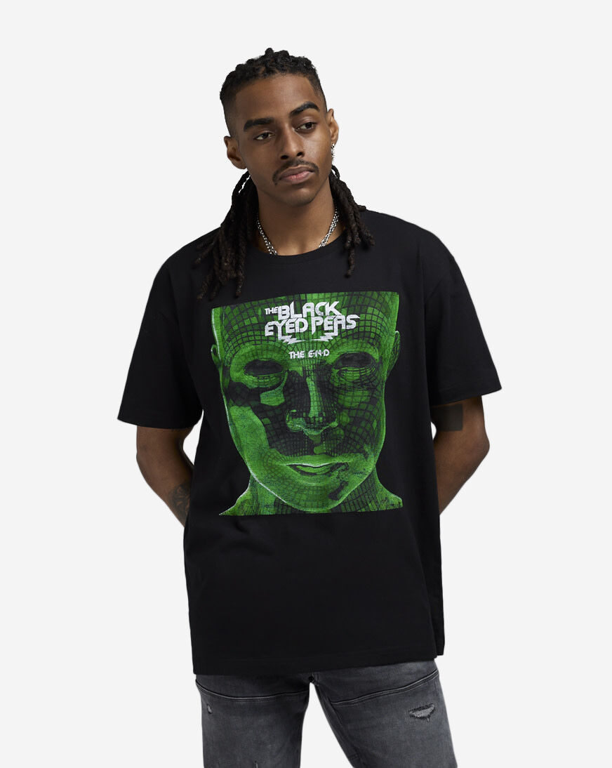Shop Authentic Retro Black Eyed Peas End Tee C10017END-BLK