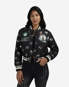 PRO STANDARD Boston Celtics Denim Sequin Bomber BBCU516837-DBK Black 1