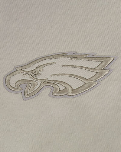 Philadelphia Eagles Neutral Drop Shoulder Tee