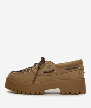 Stone Street Platform Boat Shoe
