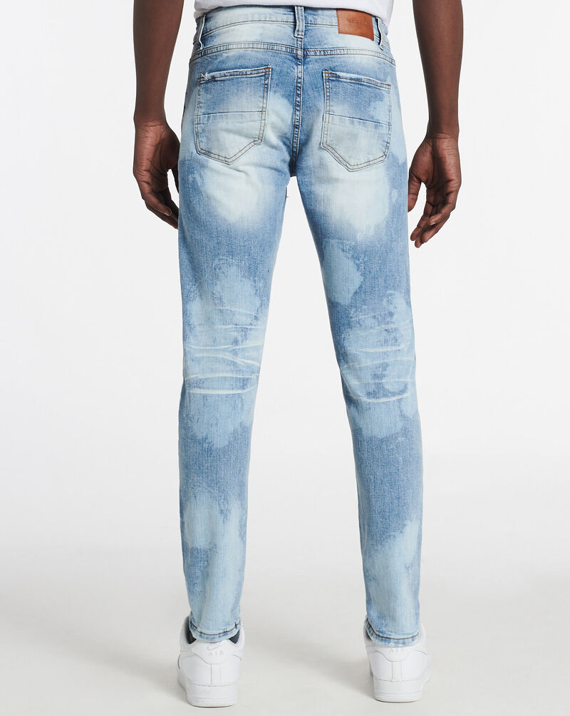 Shop Decibel Blasted Knee Jeans DECWB353LIN blue SNIPES USA