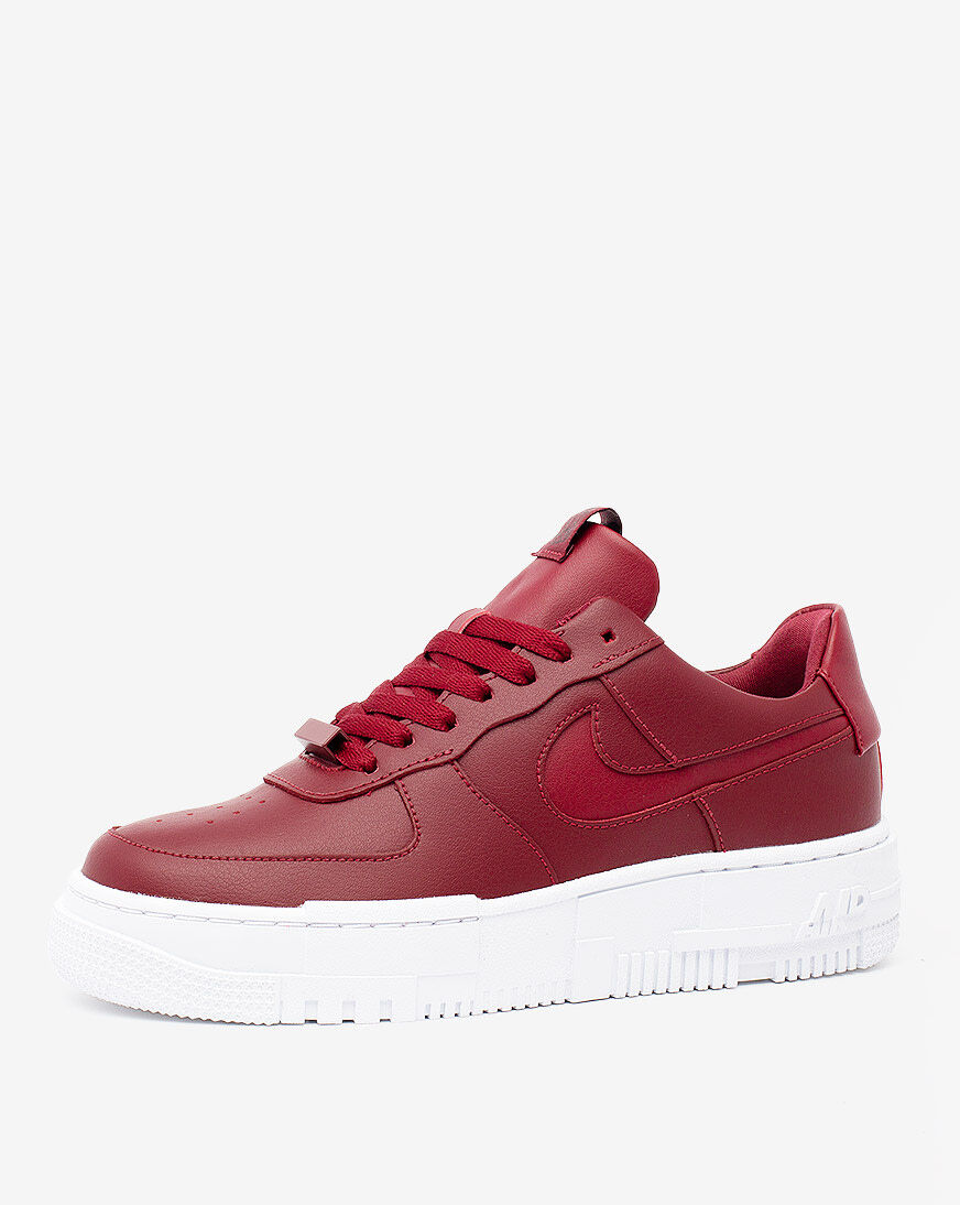 nike air force 1 pixel red