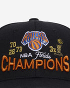 Mitchell  Ness New York Knicks Champions Trophy Stretch Snapback Hat HC22295-NYKBLCK Black 2