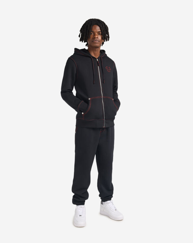 Tresics Big T Logo Jogger 105755-BLK-RED Black 4