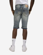 Ripped Detail Denim Shorts