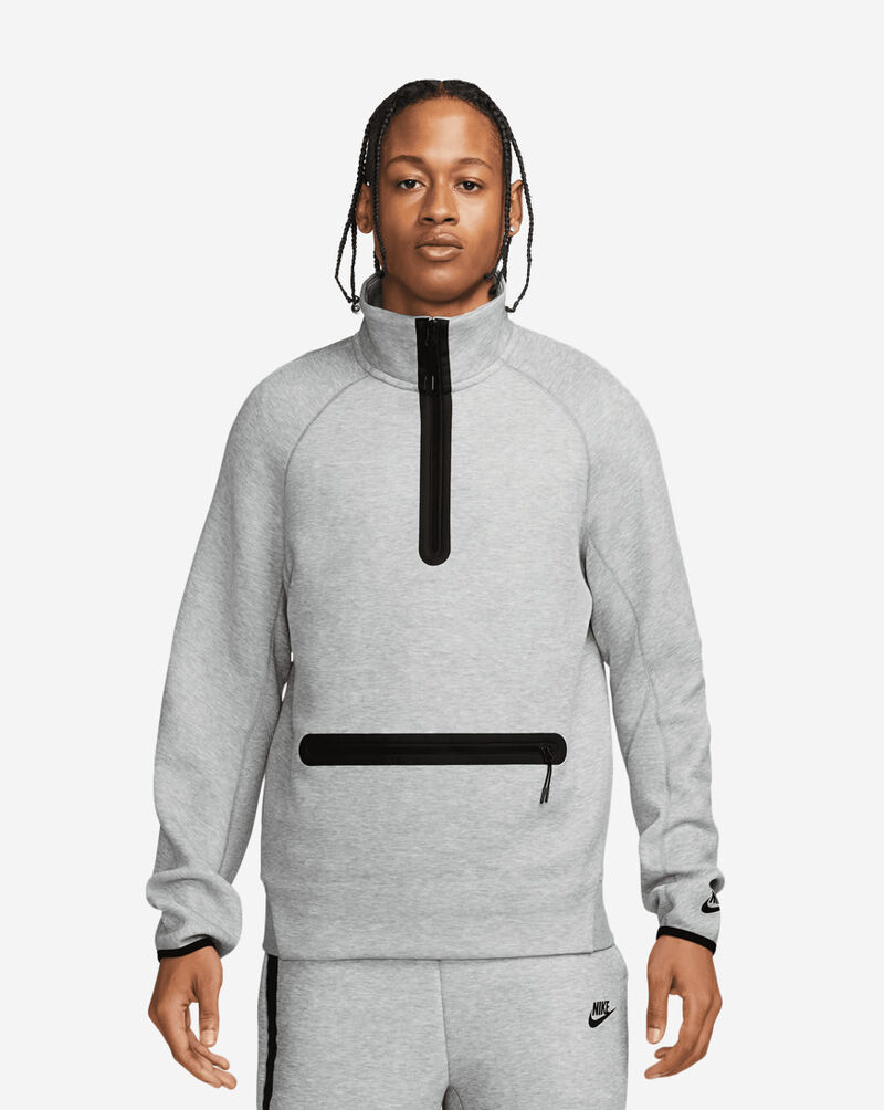 Nike NSW Tech Fleece 1/4-Zip Hoodie FB7998-063 Grey 1