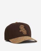 Mitchell  Ness Chicago White Sox Pro Pinch Lux Chain Snapback Hat HP18073-CWSBRTN Brown 1