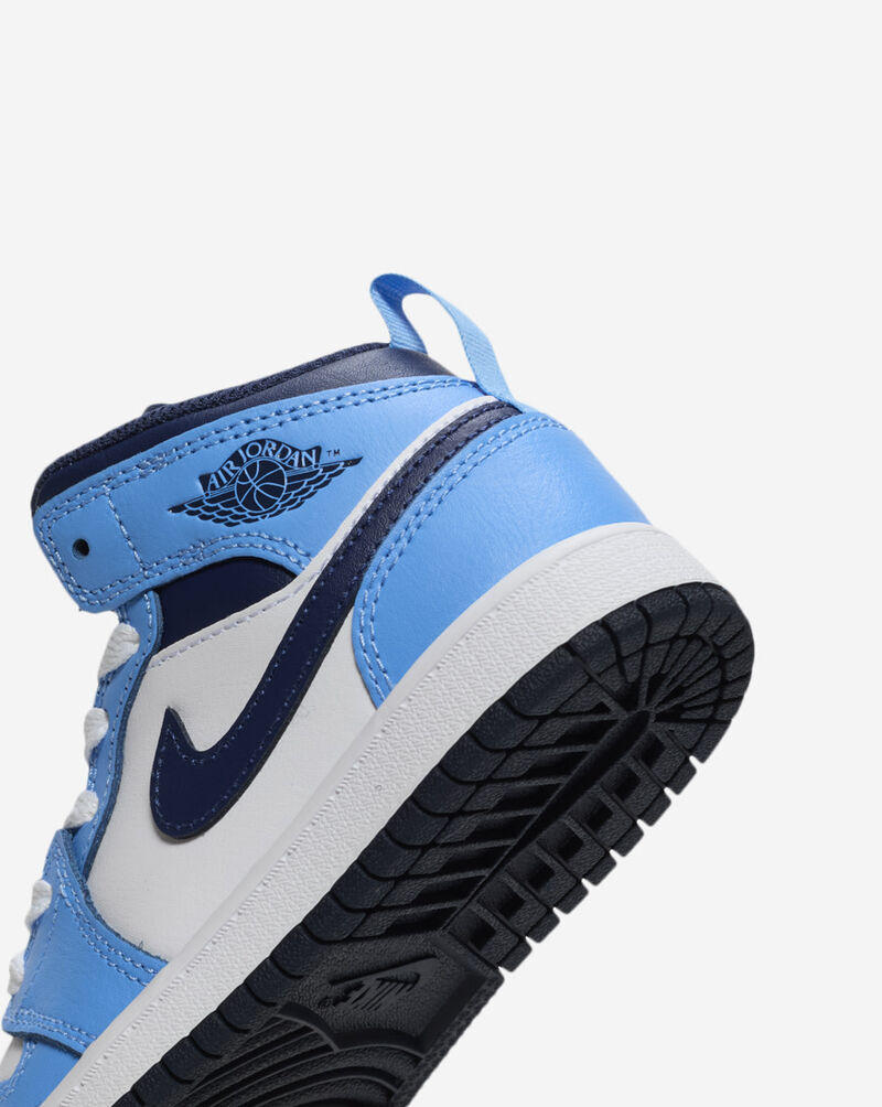 Jordan Little Kids' Air Jordan 1 Mid DQ8424-405 Blue 8