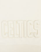 Boston Celtics Neutral Cropped Pullover Hoodie 