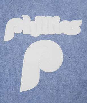 Philadelphia Phillies Varsity Blues Denim Varsity Jacket 