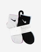 Nike Little Kids' 6PK Lurex Quarter Socks (5-7) GN1132-U8H Multi 3