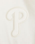 PRO STANDARD Big Boys' Philadelphia Phillies Neutral Fleece Pull Over Hoodie LPHB5315028-EGG cream 4