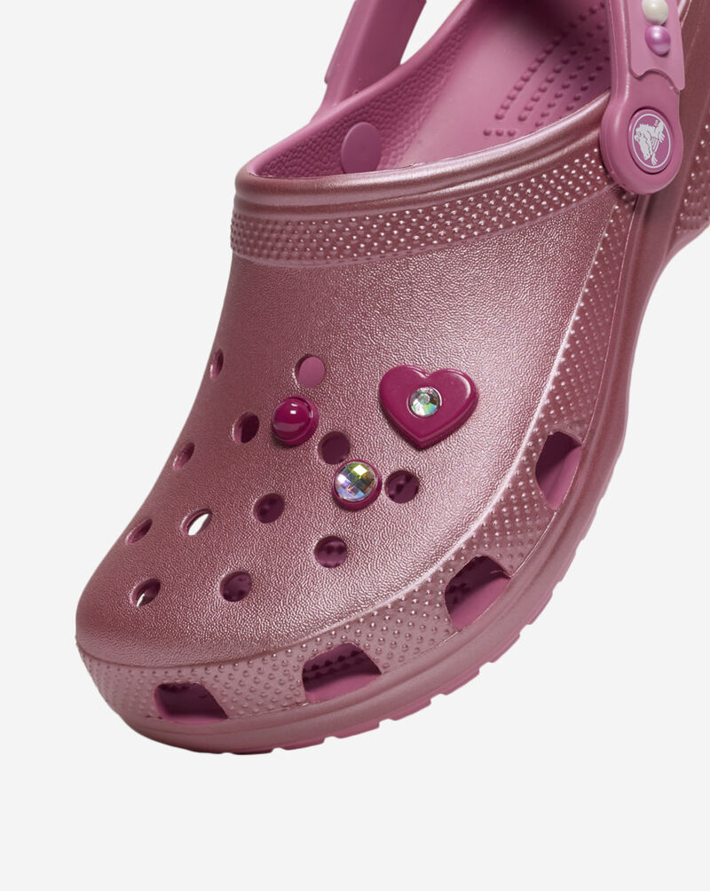 Crocs Grade School Classic Clog 214404-1BEJ Pink 8