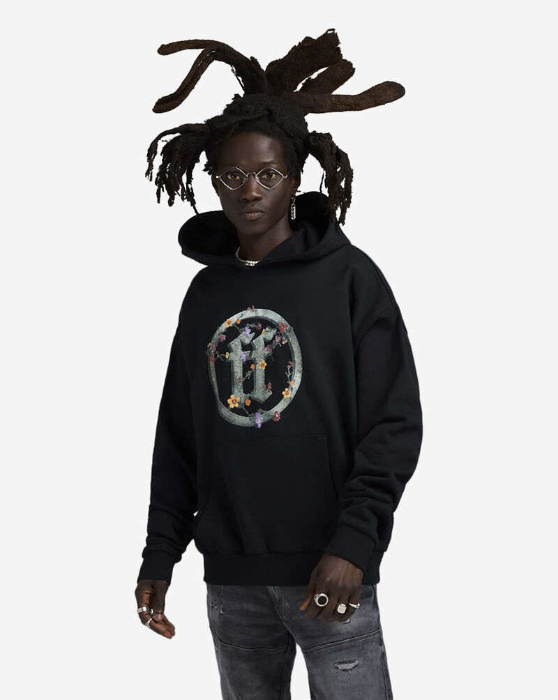 Forgotten Faces Hooded Ghost Hoodie FOFUS061-00007 Black 1