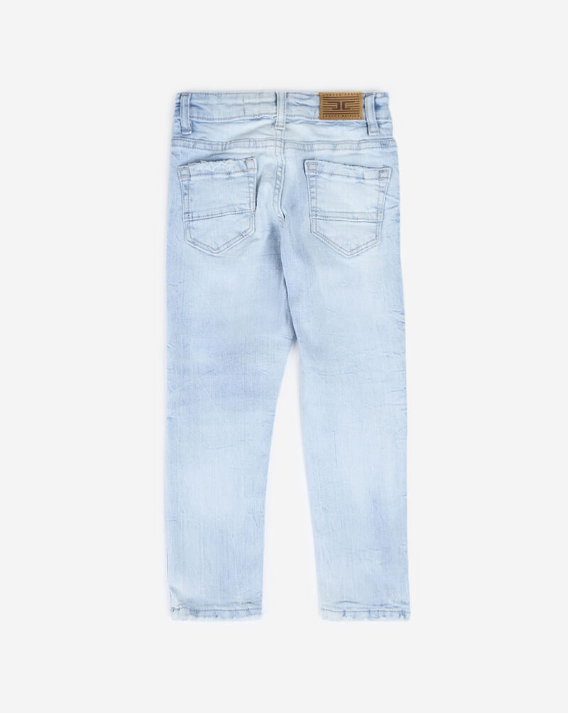 Jordan Craig Pre-School Distressed Straight Jeans (2-7) JS1216K-SKY Blue 3