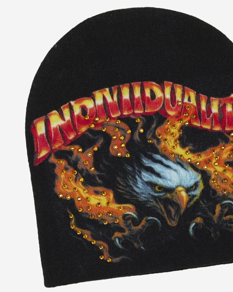 Cult of Individuality Eagle Knit Hat 626BS-KHS03A Black 2