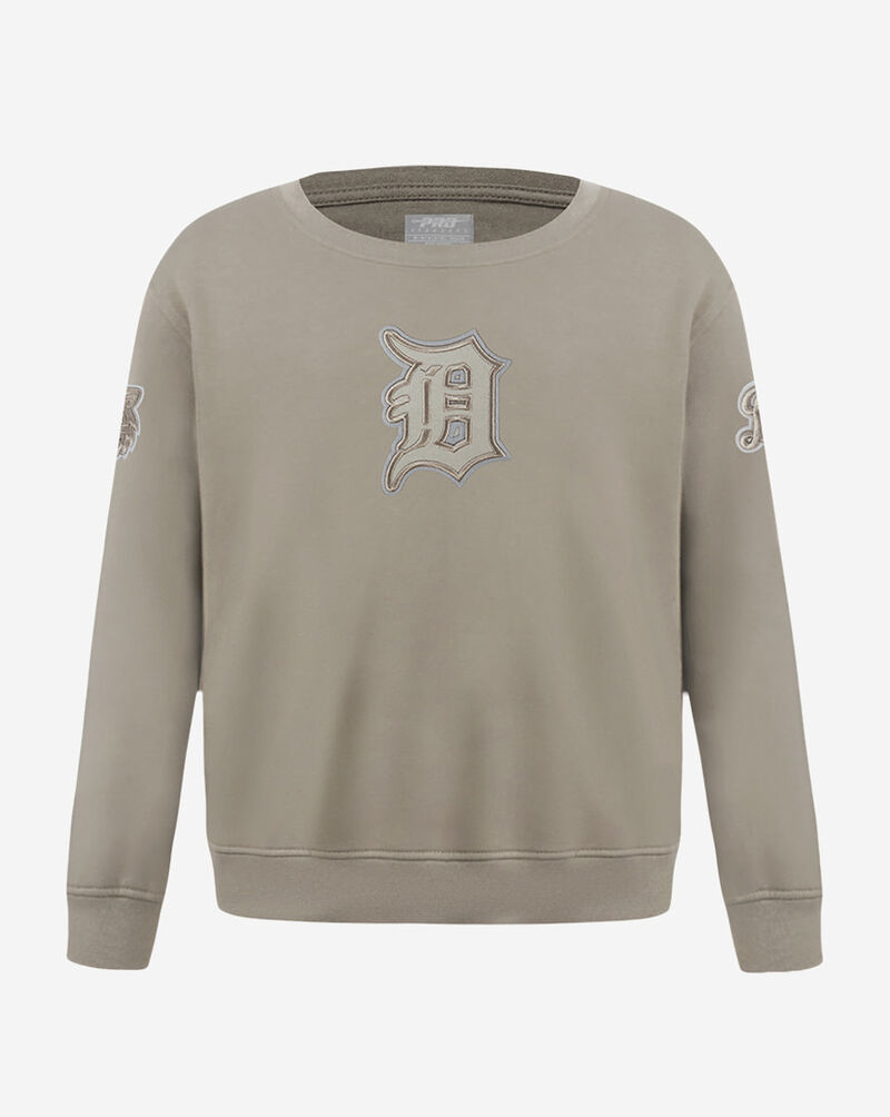PRO STANDARD Big Boys' Detroit Tigers Neutral Fleece Crewneck LDTB5314985-TAU Beige 1