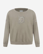 PRO STANDARD Big Boys' Detroit Tigers Neutral Fleece Crewneck LDTB5314985-TAU Beige 1