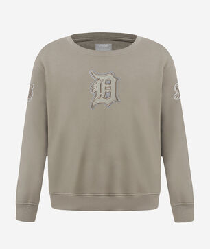 Big Boys' Detroit Tigers Neutral Fleece Crewneck