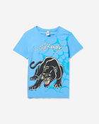 Ed Hardy Kids' Panther Tee EHKT-9032BLU Blue 1