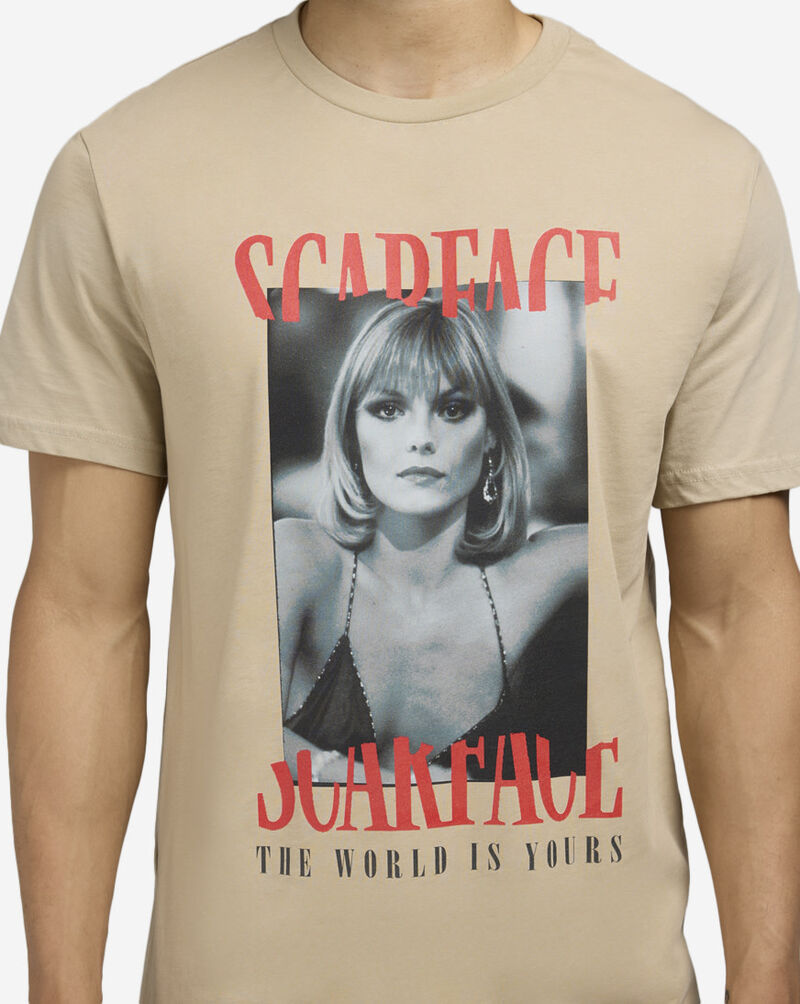 Mister Tee Scarface Tear Tee MCUS201-US-03872 Beige 3