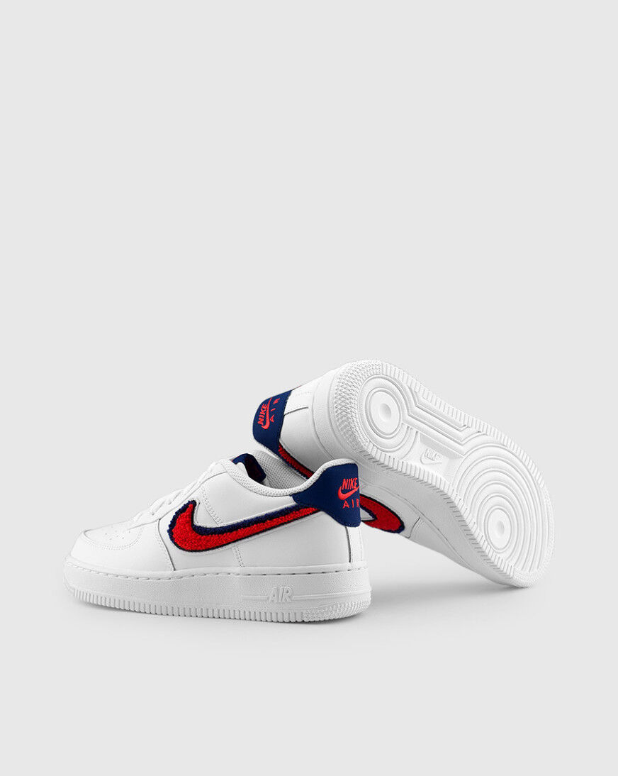 air force 1 lv8 chenille swoosh