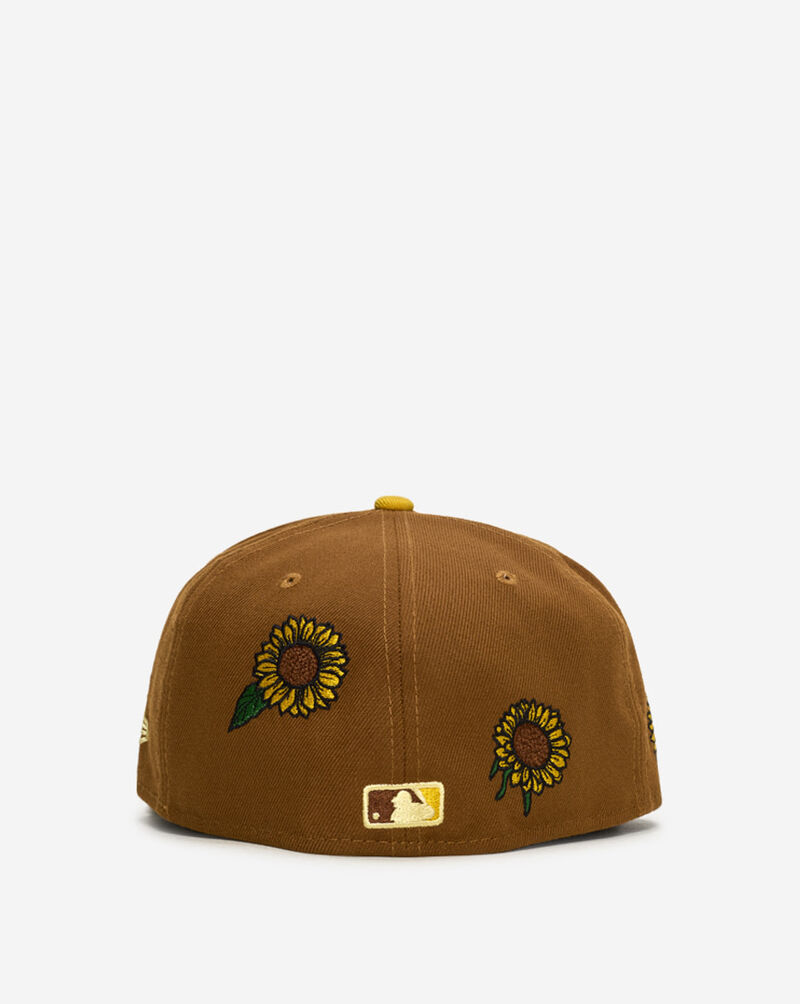 New Era 59Fifty Houston Astros Sunflower Fitted Hat 60949324 Brown 3