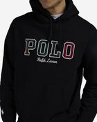 Polo Ralph Lauren The RL Fleece Plaid-Logo Hoodie 710981771004-BLK Black 3