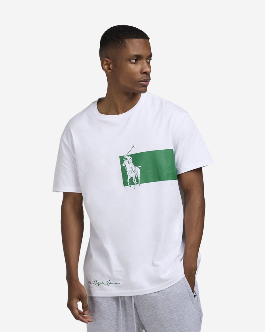 ★POLO RALPH LAUREN★ Classic fit jersey graphic t-shirt gre Polo Ralph Lauren Classic Fit Jersey Graphic Tee – DTLR